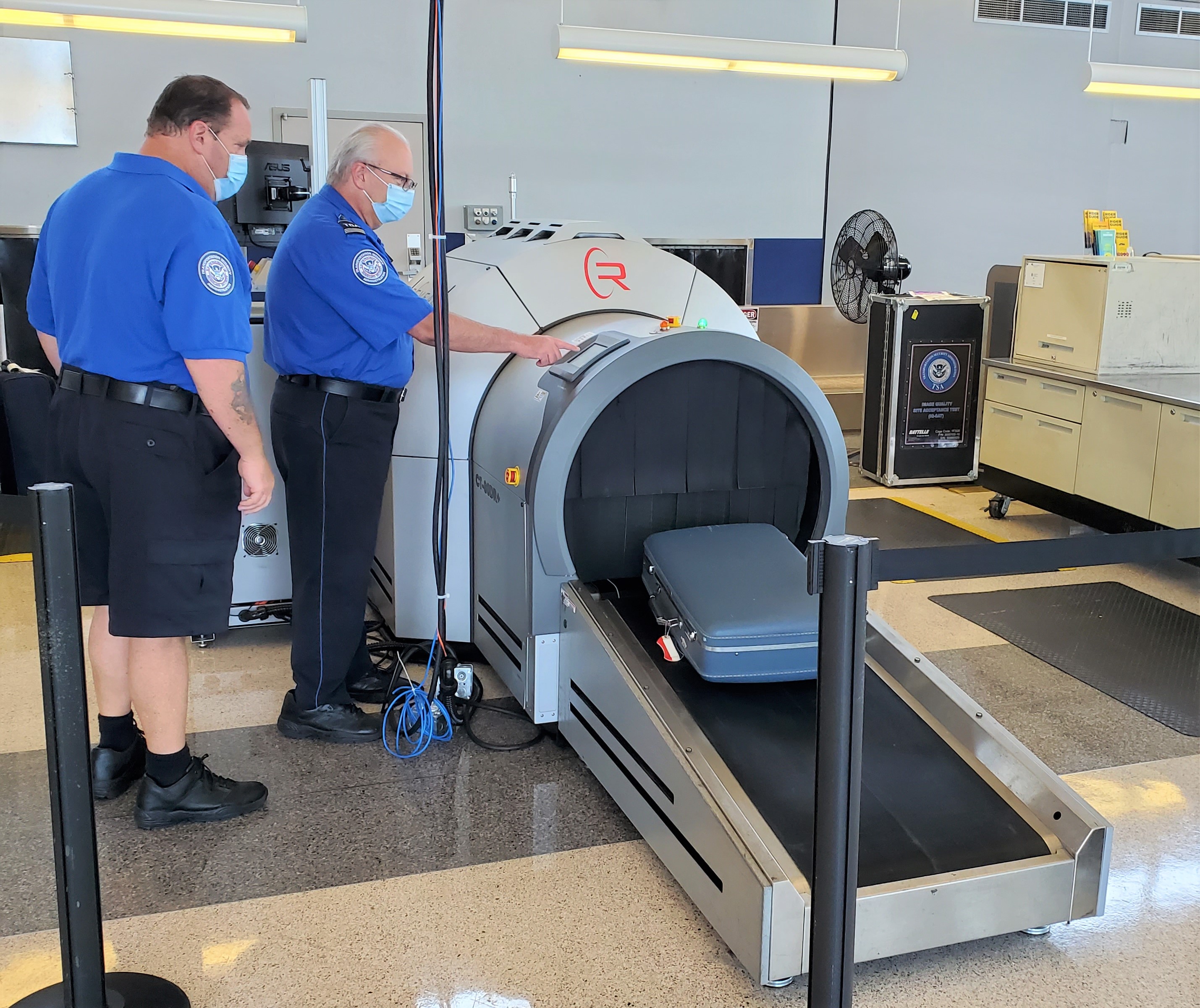 Tsa Introduces New Baggage Screening Equipment At Lynchburg Regional