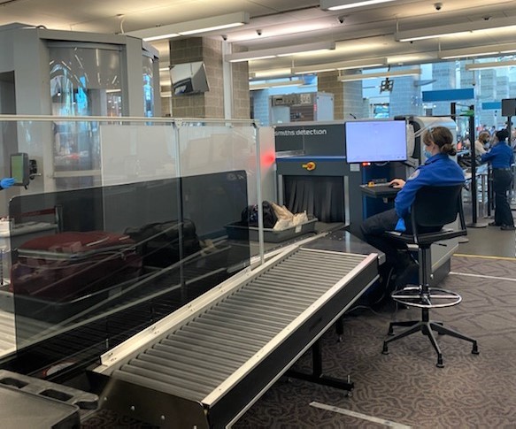 TSA Introduces New Checkpoint Baggage Screening Equipment At T F Green