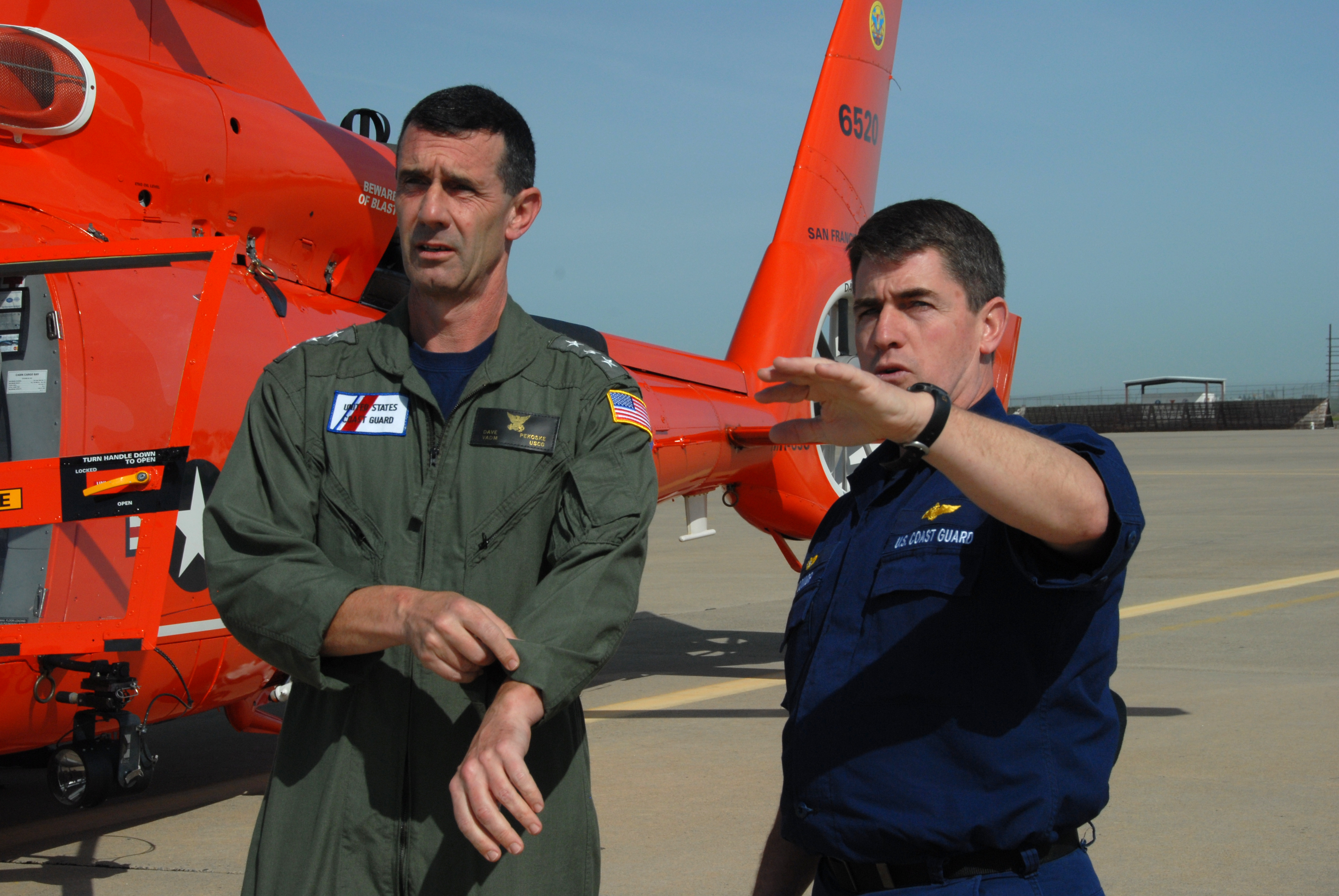 Administrator Pekoske served as the 26th Vice Commandant of the U.S. Coast Guard.