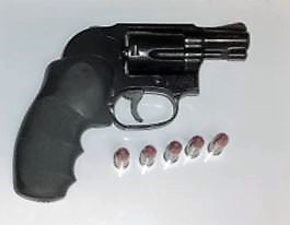 A Huntington, WV, man was caught by TSA officers with this loaded handgun at the Yeager Airport checkpoint this morning. It was the second gun caught at the airport today. (TSA photo)