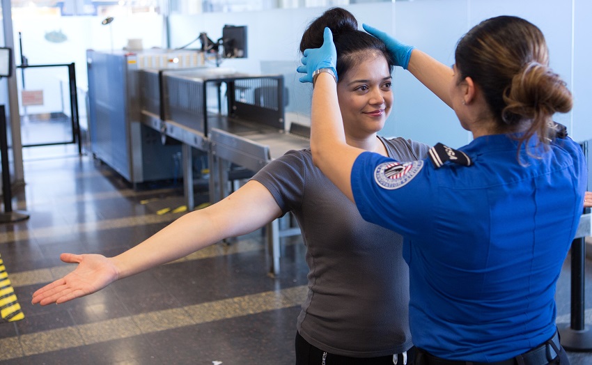 TSA Travel Tips: Hair Products and Pat-Downs - What to Know and What to  Expect | Transportation Security Administration