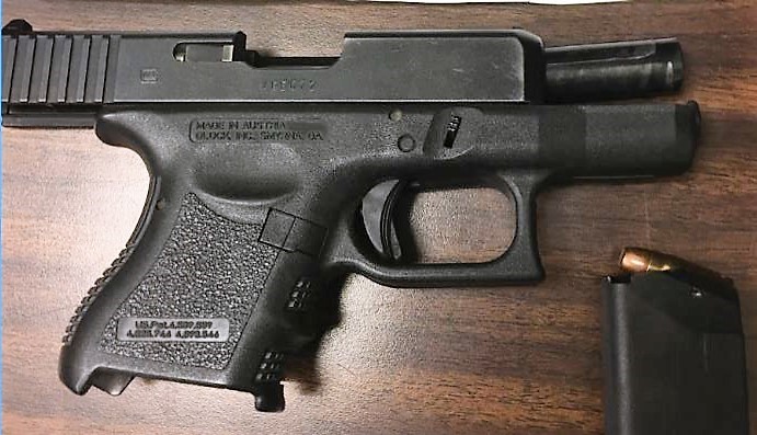 This .357 caliber handgun, loaded with nine bullets, was stopped at a BWI checkpoint by TSA offices on Friday, January 2