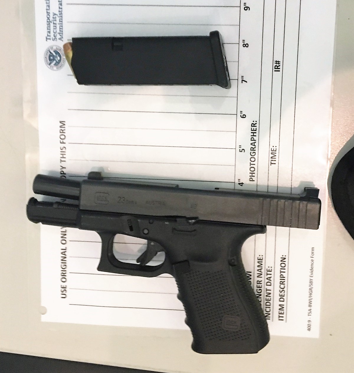 Handgun discovered by TSA at BWI Airport