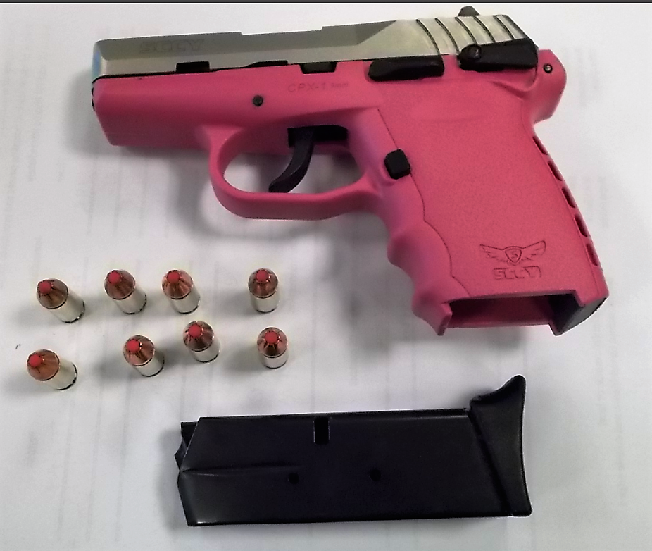 Pink handgun discovered by TSA at Richmond International Airport