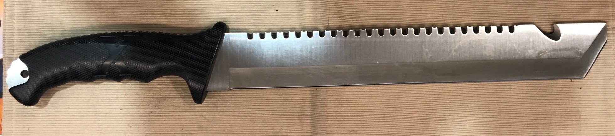 This machete was discovered in a carry-on bag at Houston (IAH). 