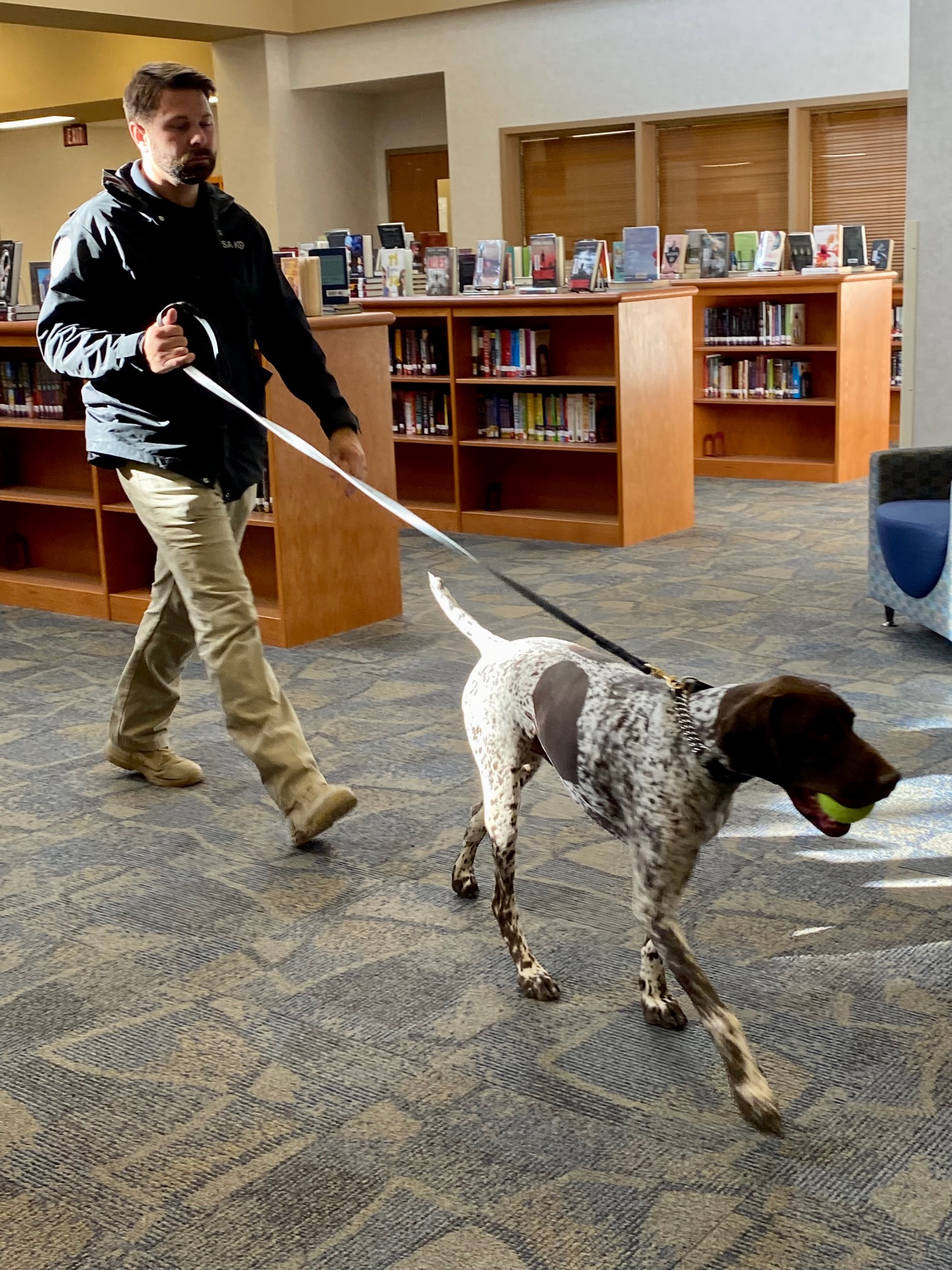 tsa-hosts-training-for-working-canines-their-handlers-in-avon-transportation-security