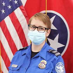 Nashville International Airport Supervisory TSA Officer Loretta Brown  (Photo by Judith Kolanda)