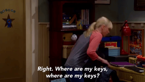 Looking for keys GIF