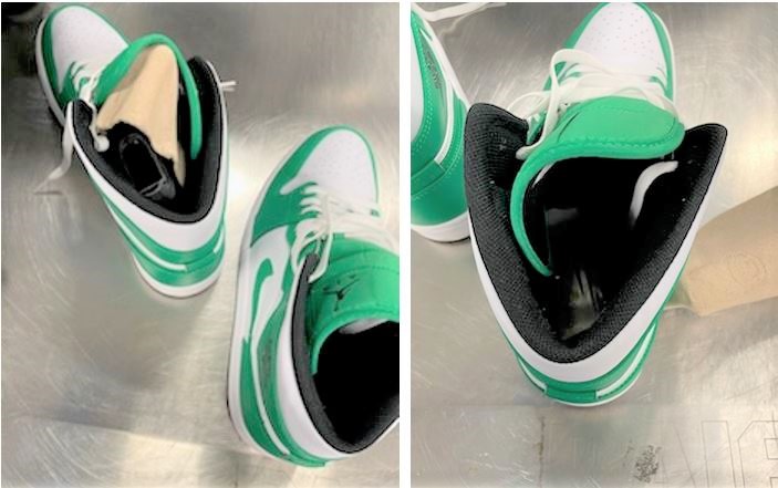 Man arrested when TSA officers remove gun concealed inside sneakers packed in a checked bag at LaGuardia Airport