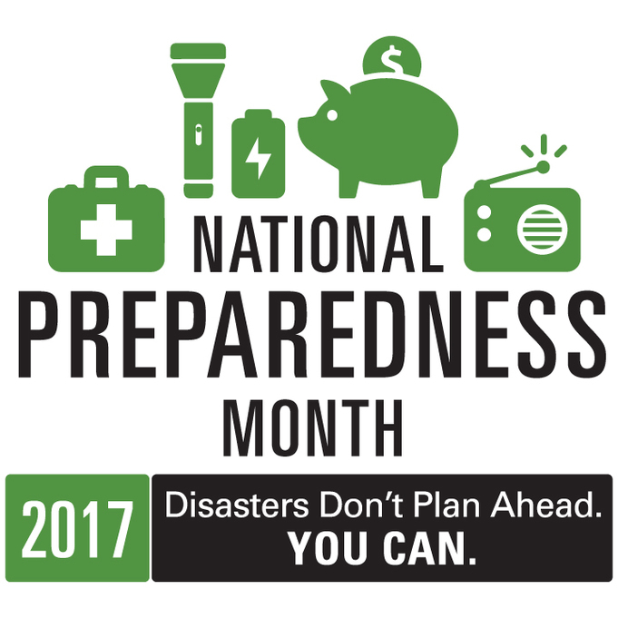 National Preparedness Month 2017 Logo