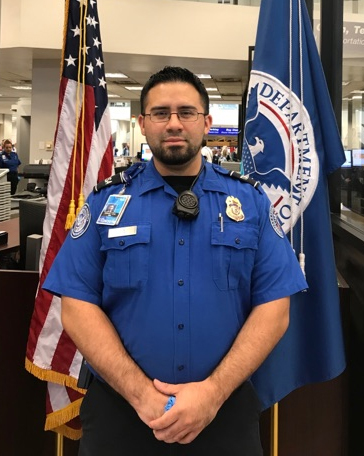 TSA officer Leon