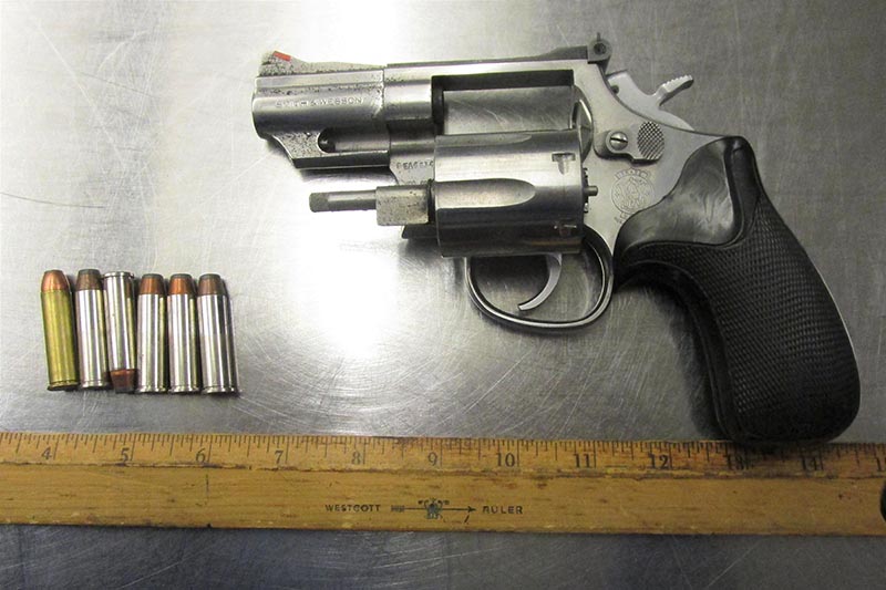 TSA officers at Pittsburgh International Airport detected this loaded revolver at the Pittsburgh International Airport checkpoint on Jan. 23