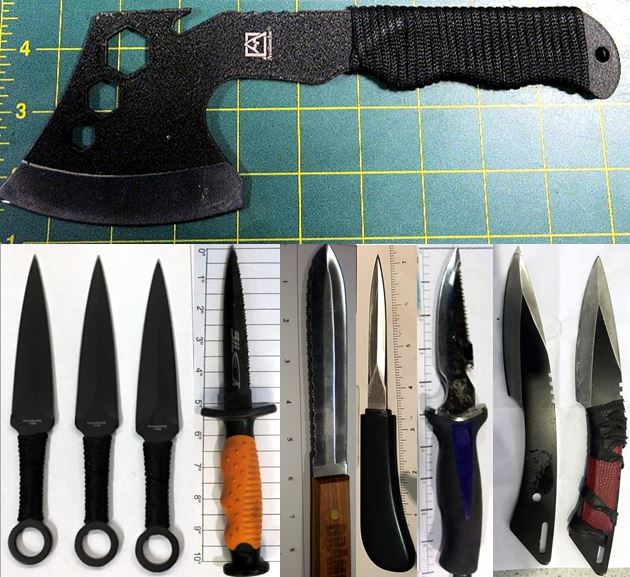 Hatchet & Knives
