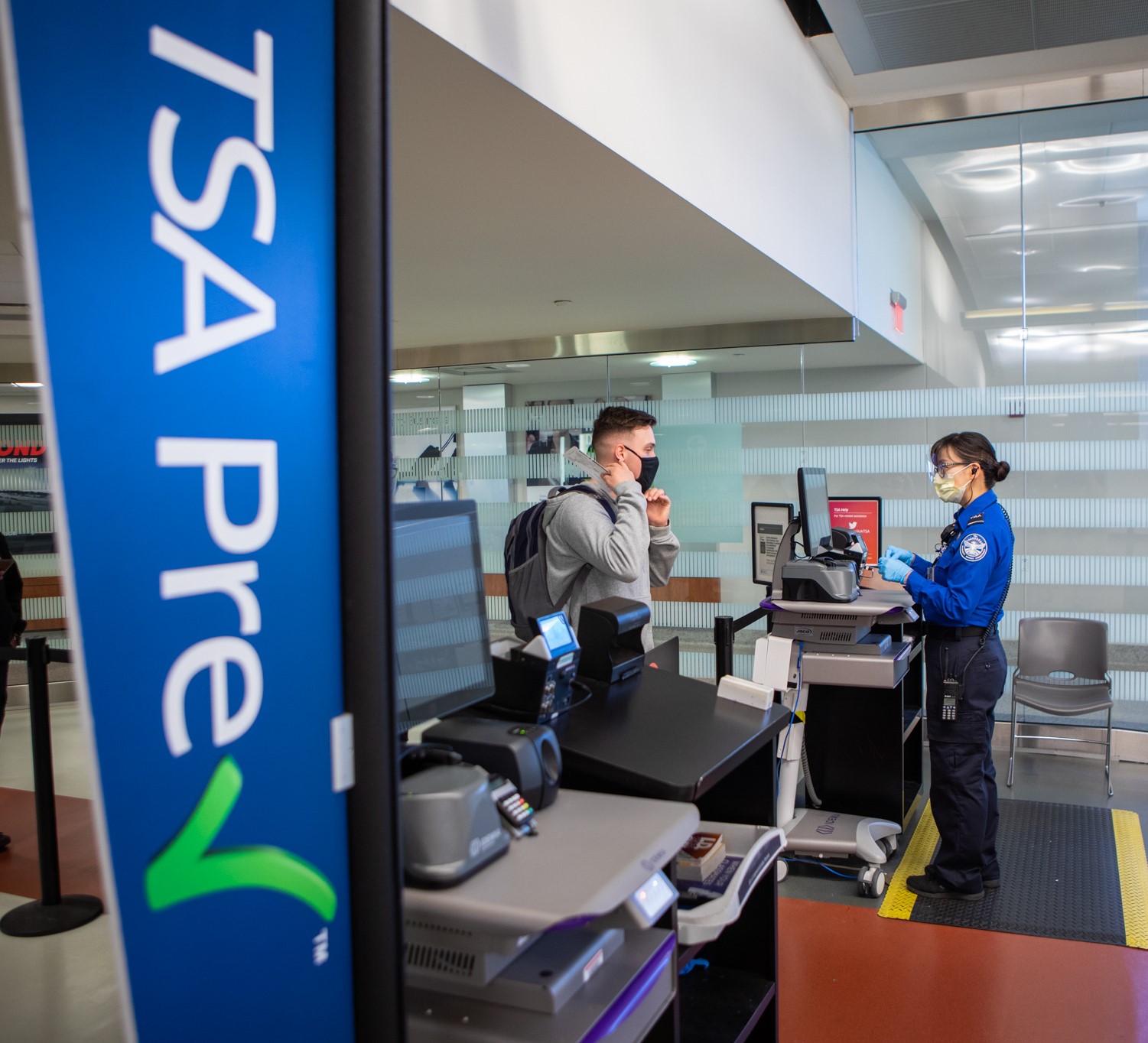 Travelers get expedited screening when enrolled in TSA PreCheck®. (TSA photo)