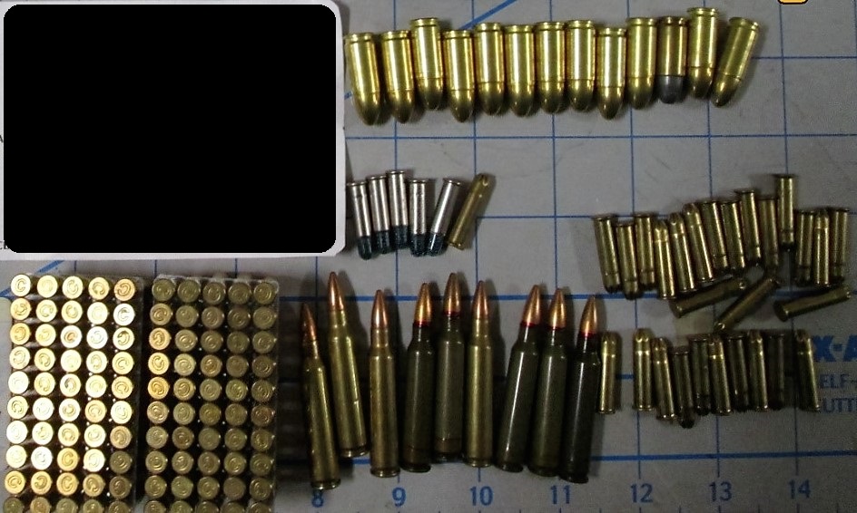 The ammunition pictured here was packed in a carry-on bag at the San Diego International Airport (SAN). 