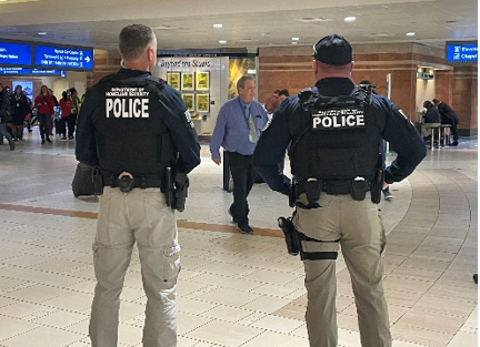 TSA deployed Visible Intermodal Prevention and Response (VIPR) teams at transportation hubs leading up to and after the Super Bowl.
