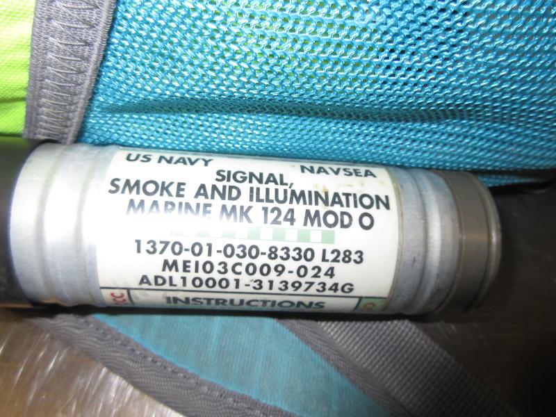 This live smoke and illumination signal flare was discovered in a carry-on bag at Anchorage (ANC). 