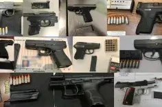 TSA discovered 72 firearms in carry-on bags around the nation last week. Of the 72 firearms discovered, 64 were loaded and 30 had a round chambered. 
