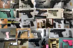 TSA discovered 101 firearms in carry-on bags around the nation last week. Of the 101 firearms discovered, 85 were loaded and 28 had a round chambered. 