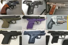 Firearms discovered at TSA checkpoints