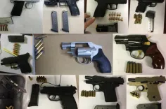 TSA discovered 63 firearms over the last week in carry-on bags around the nation. Of the 63 firearms discovered, 58 were loaded and 23 had a round chambered.