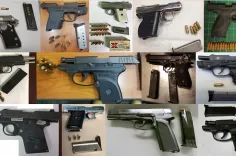 TSA discovered 67 firearms over the last week in carry-on bags around the nation. Of the 67 firearms discovered, 55 were loaded and 16 had a round chambered. 