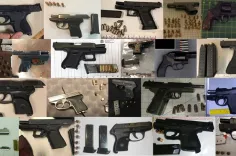 TSA discovered 82 firearms in carry-on bags around the nation from August 20th through the 26th. Of the 82 firearms discovered, 67 were loaded and 27 had a round chambered. 