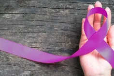 Purple Lupus Awareness Ribbon