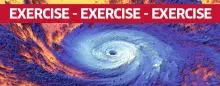 Hurricane exercise banner