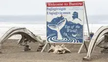 Barrow (Utqiaġvik) Alaska.  (Shutterstock image)