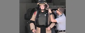 Suiting Up for bomb exercise