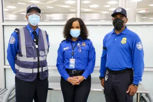 Photo of TSA officers