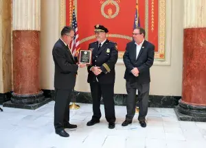 TSA honors Amtrak police chief