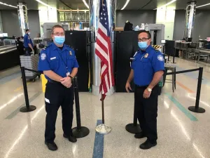 TSA officers Hall and Freel