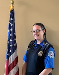 TSA’s 2020 National Honorary Security Training Instructor of the Year Amber Powell