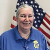 Nome Lead TSA Officer Karen Ecke. (Photo by Wayne Arrington)