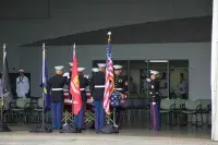 Marines in hanger photo