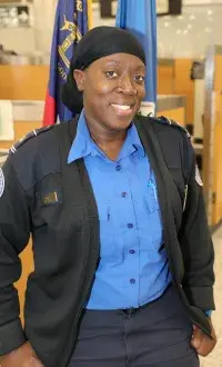 Hartsfield-Jackson Atlanta International Airport Lead TSA Officer Theodosia White (Photo by Thomas Harris)