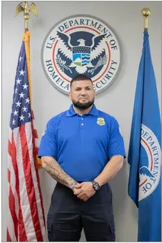 MCO TSA Officer Antonio Gomez (Photo provided by Luciani Lobeiro)