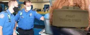 Two TSA officers at Washington Dulles International Airport used screening technology, 