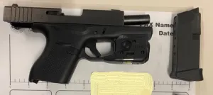 This handgun was detected by TSA officers in a passenger’s carry-on bag at Gerald R. Ford International Airport (GRR) on Nov. 15.