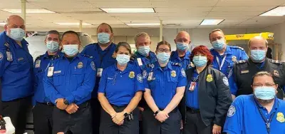 Sitka Rocky Gutierrez Airport TSA Staff