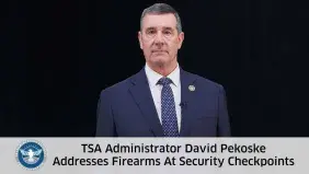 TSA Administrator David Pekoske speaks about firearms