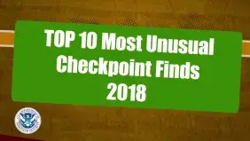 Top 10 Most Unusual Checkpoint Finds of 2018