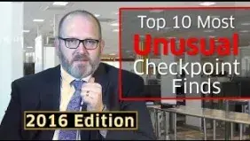 TSA's top 10 most unusual finds: 2016