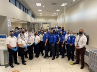 TSA Staff at PSE Airport
